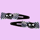 Nightmare before Christmas hairclips Jack Skellington