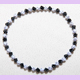 black-white dices necklace