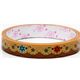 brown Deco Scotch Tape with embellishments cute kawaii