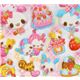 Hasen Schaumstoff Sticker Erdbeeren Tiere pink Japan