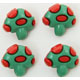 gr�n-rote s�sse Pilze Kn�pfe 4 St�ck