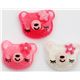glitzernd s�sse kawaii B�ren Miniatur Deko 3 St�ck