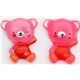 pink s�sse B�ren kawaii Miniatur Deko 2 St�ck