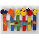 s�sse kawaii Holz-Tiere W�scheklammern