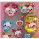 crystal glitter sticker bunny cats with necklace