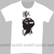 white CubicEx T-shirt *War Head* size L