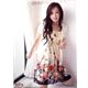 cute Chiffon Flower dress Japan red flowers
