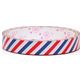 cute Deco Scotch Tape red-blue stripes