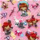 s�sse Lolita M�dchen Glitzer Sticker Japan kawaii