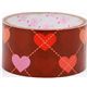 cute big red Deco Tape with hearts