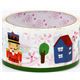 cute big white Deco Tape Matryoshka Flowers