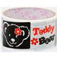 cute big white Deco Tape teddy bear with flower