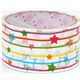 cute big white Deco Tape with colourful stars
