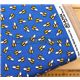 s�sser blauer Bienen Stoff kawaii 0,5m