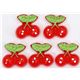 cute cherry miniature deco kawaii 5 pcs