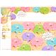 cute colourful donuts Letter Set Crux Japan