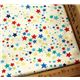 s�sser bunte Sternen Stoff 0,5m
