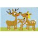 s�sses Reh Familie Webband mit Igel Pilze kawaii