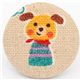 cute dog Kokka button fabric button Japan