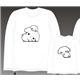 s�sses Hund Longshirt Pullover Buru Buru San-X weiss M