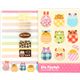 s�sses eif�rmige Tiere Briefpapier Set Mind Wave Japan