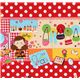 cute girls Kokka Japanese Fabric polka dots