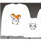 s�sses Hamster Longshirt Pullover Hamtaro weiss L
