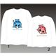 s�sses Longshirt Pullover Robbe weiss kawaii XL