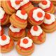 cute miniature strawberry cakes deco kawaii 5pcs