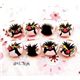 s�sse Pinguine Kn�pfe 8 St�ck