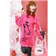 cute pink Hoodie Sweater with Giraffe