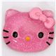 s�sse pinke Glitzer Hello Kitty Miniatur Deko kawaii