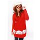 s�sser Welpen Strick-Pullover Hunde rot Japan kawaii