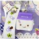 cute purple milk Tetra Pak cellphone charm kawaii