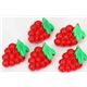 s�sse rote Trauben Kn�pfe kawaii 5 St�ck