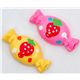 cute strawberry candy miniature deco kawaii 2 pcs