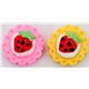 cute strawberry cookie miniature deco kawaii 2 pcs