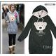 s�sser Teddy B�r kawaii Pullover Hoodie schwarz
