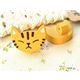 s�sser Holzknopf schlafende Katze kawaii 1 St�ck