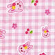 S�sser Hasen Kirschen Stoff kawaii Japan 0,5m