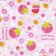 S�sser Erdbeeren Stoff kawaii Blumen 0,5m