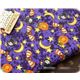 Halloween Stoff Fledermaus K�rbisse Sterne 0,5m