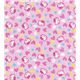 rosa kawaii Stoff mit Hello Kitty K�pfen 0,5m