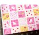 Hello Kitty Stoff Erdbeere Kirschen Sanrio 0,5m