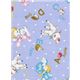 blauer kawaii Stoff mit Sch�fchen Hasen 0,5m