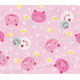 rosa kawaii Stoff mit Schweinchen 0,5m