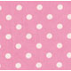 rosa kawaii Stoff mit Punkten 0,5m