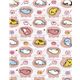 San-X Mamegoma fabric with baby seals 0.5m