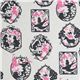 fairy tale canvas Kokka fabric from Japan