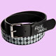black belt with iron cross and checker